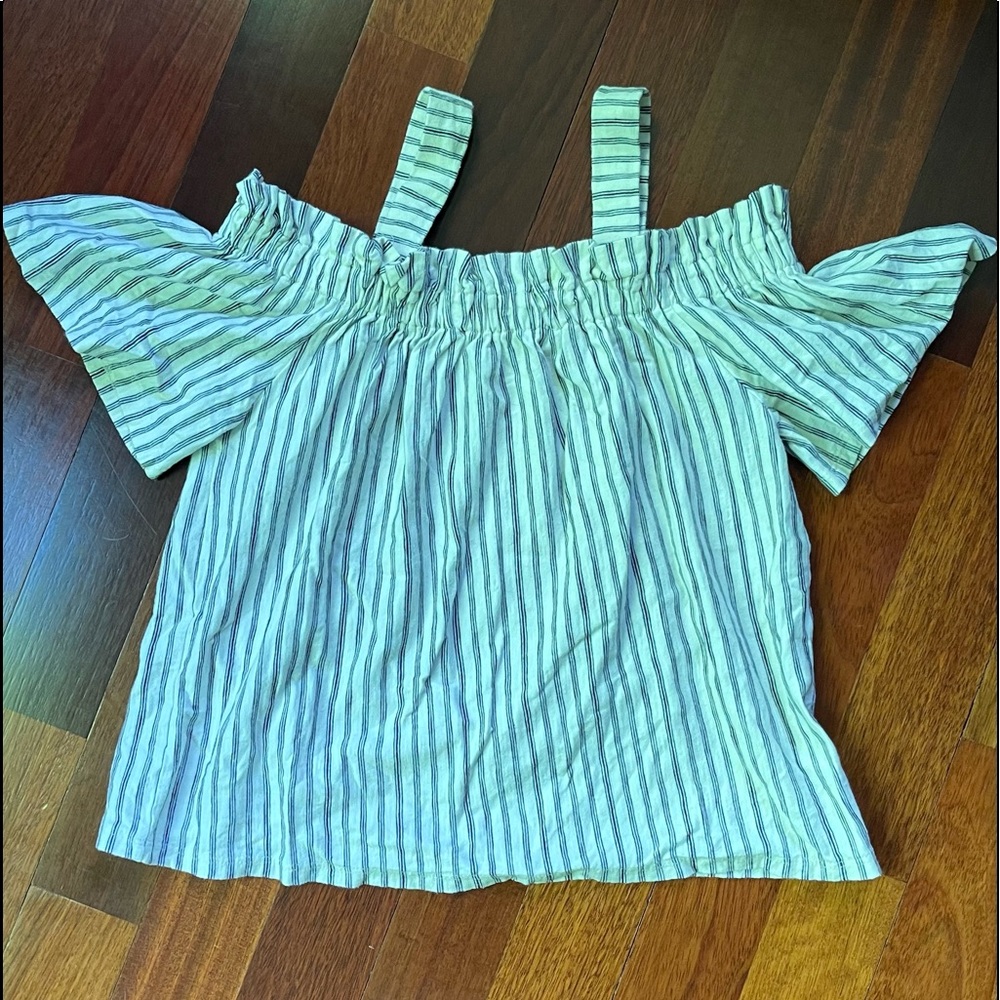 Lucky Brand Off The Shoulder Tee